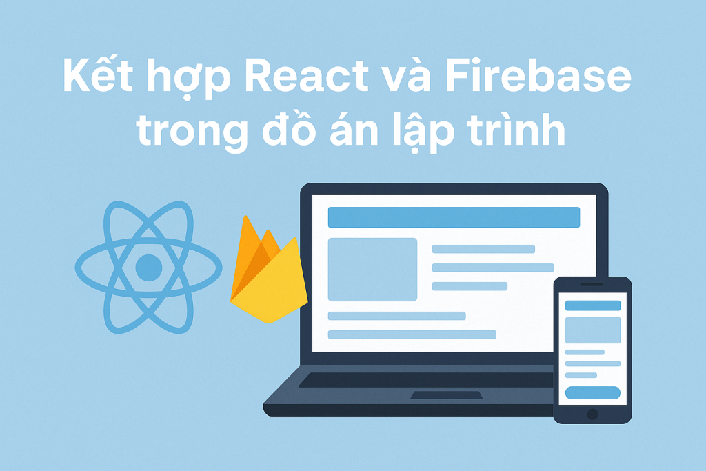Kết hợp React và Firebase trong đồ án lập trình