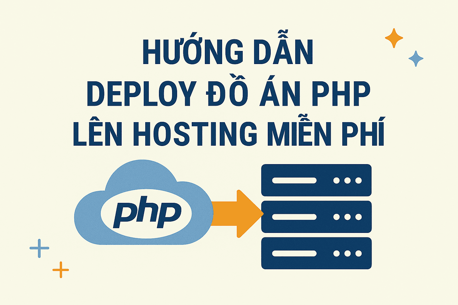 Hướng dẫn deploy đồ án PHP lên hosting miễn phí