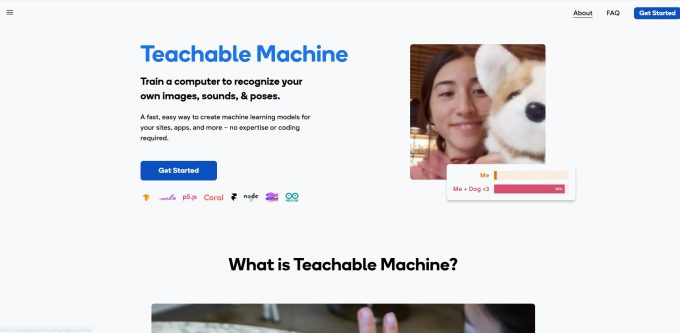 Thực hành học máy không cần code với Teachable Machine
