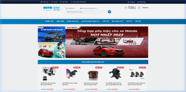 Source Code Website Bán Phụ Kiện Oto Tích Hợp Thanh Toán VNPAY – PHP Mô Hình MVC