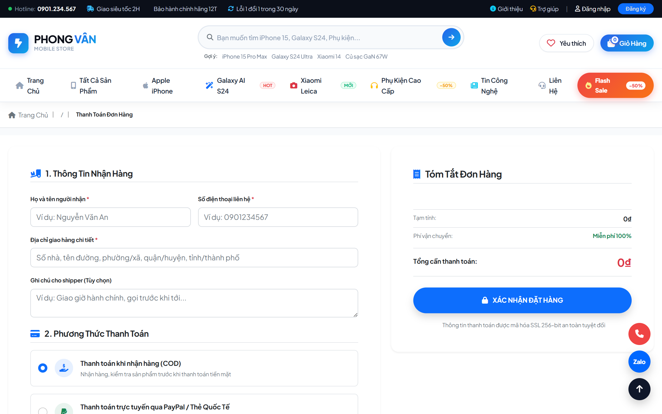 Code Web Bán Điện Thoại Di Động Full Chức Năng - PHP Laravel - Ảnh 4