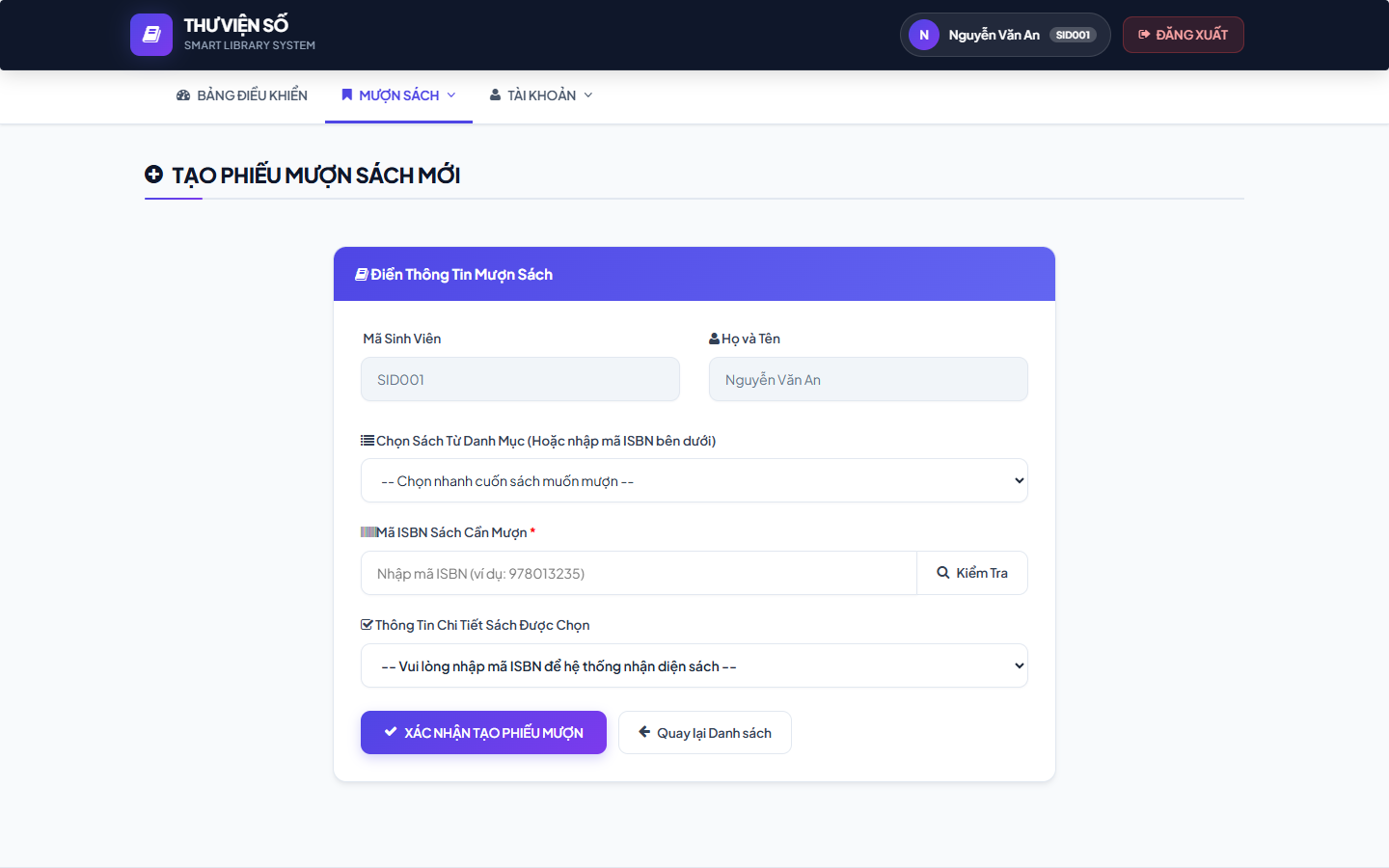 PHP Thuần - Source Code Quản Lý Thư Viện Trực Tuyến - Ảnh 5