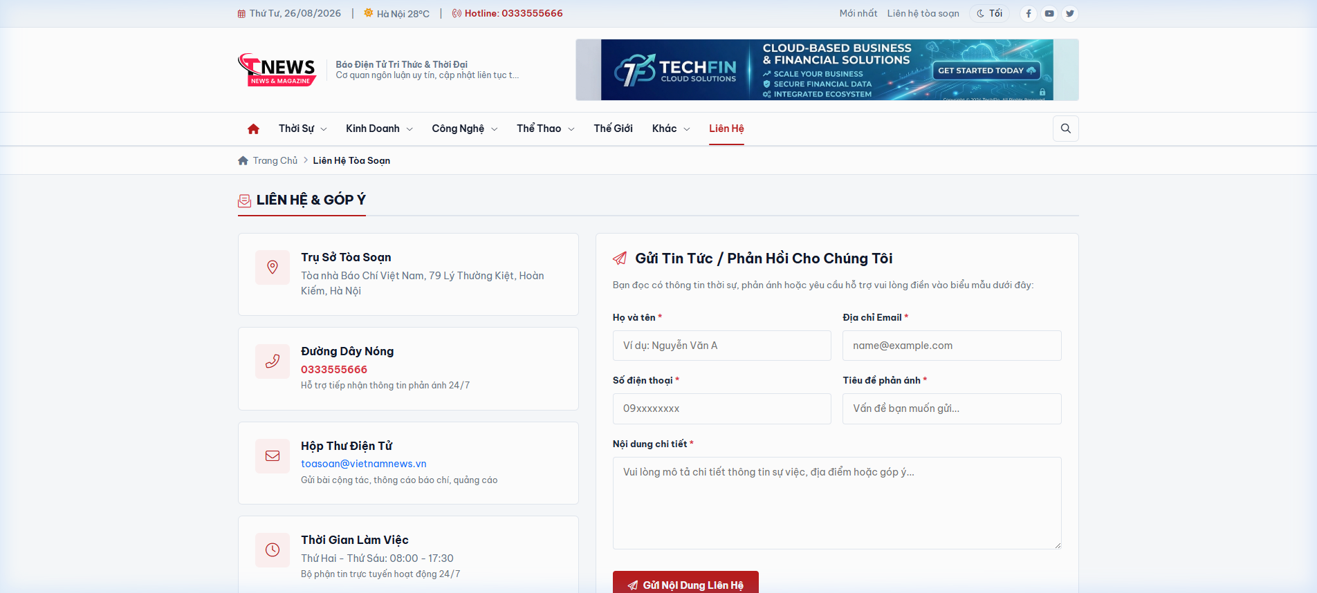 Source Code Web Tin Tức News Sử Dụng PHP - Có Báo Cáo - Ảnh 5
