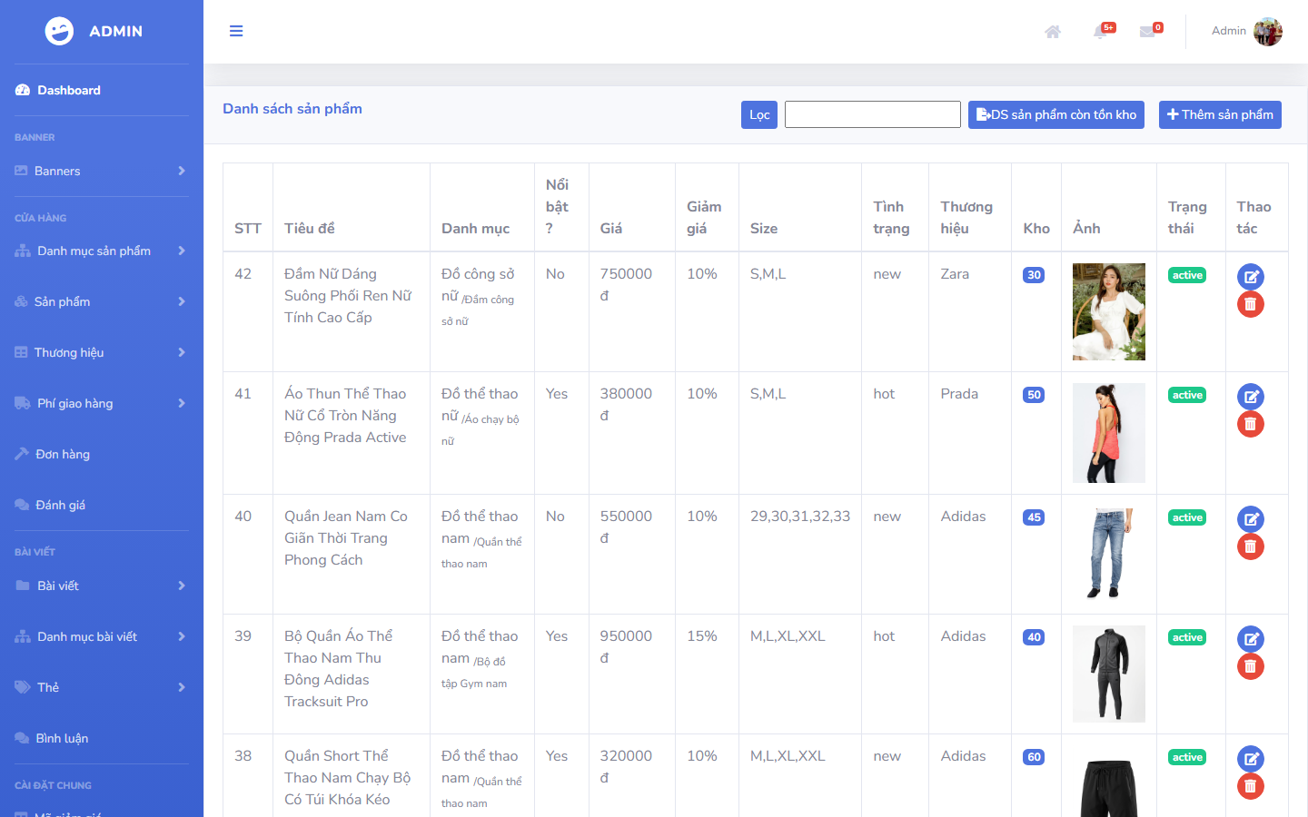 Code Web Bán Quần Áo Boutique - PHP Laravel Tích Hợp Thanh Toán MOMO - Ảnh 7