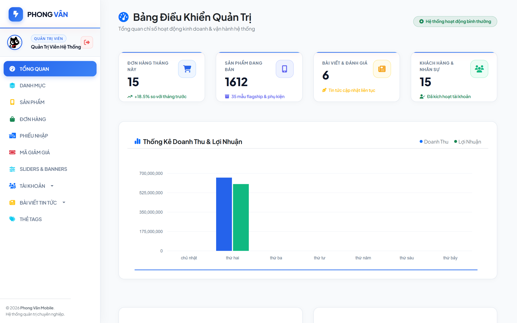 Code Web Bán Điện Thoại Di Động Full Chức Năng - PHP Laravel - Ảnh 5