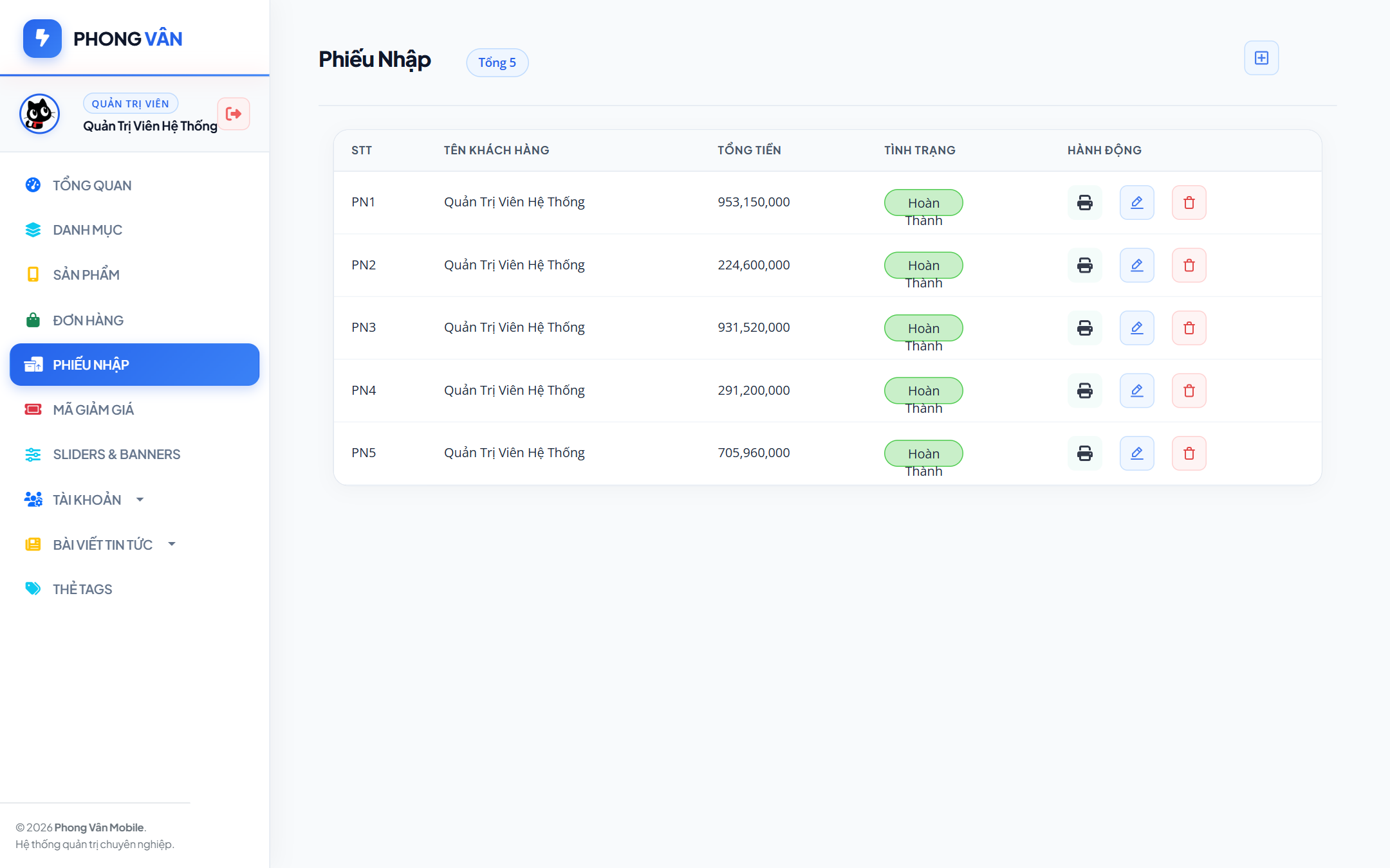 Code Web Bán Điện Thoại Di Động Full Chức Năng - PHP Laravel - Ảnh 7