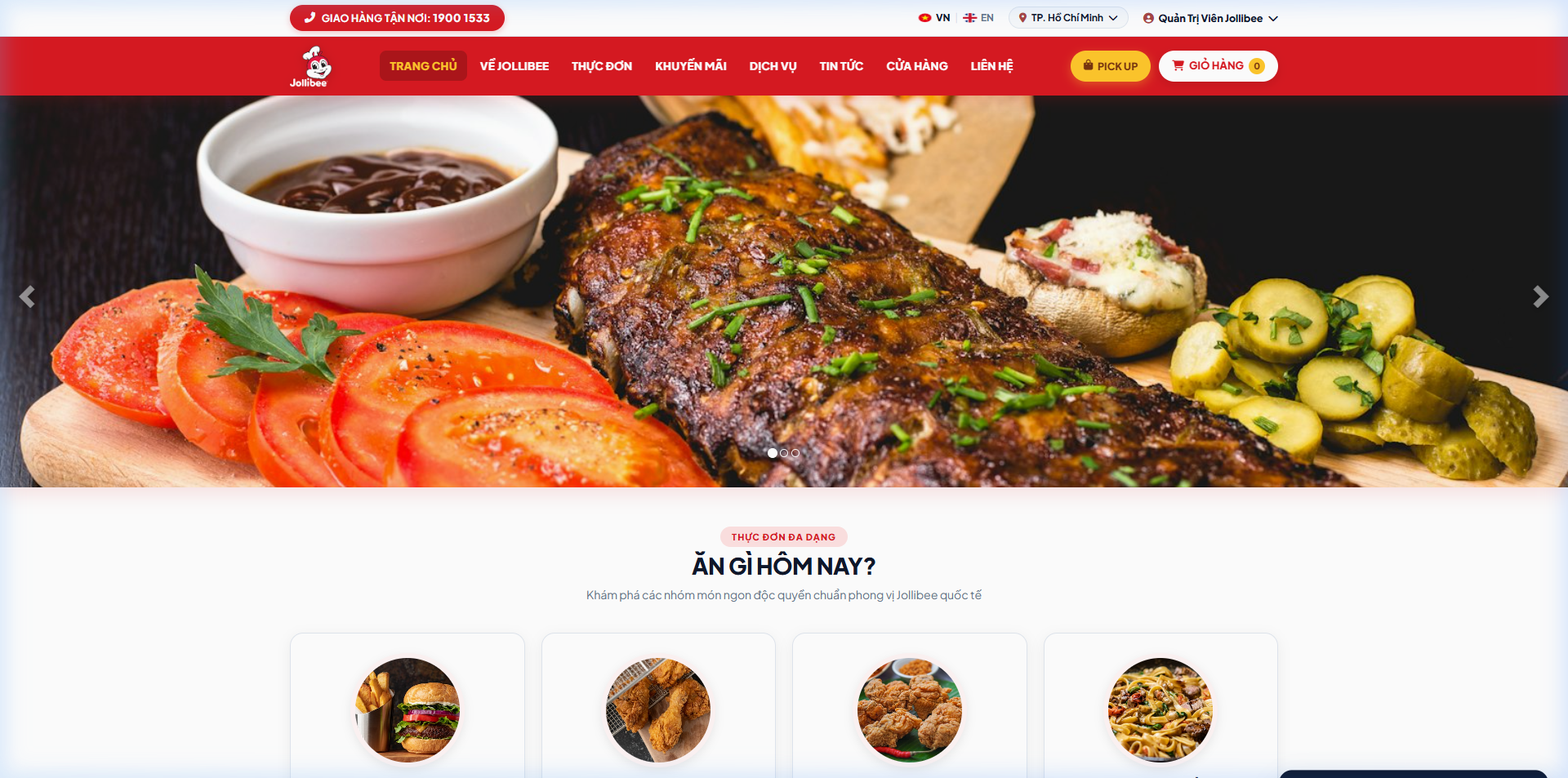 Source Code Đặt Mua Gà Rán Jollibee - PHP Mô Hình MVC