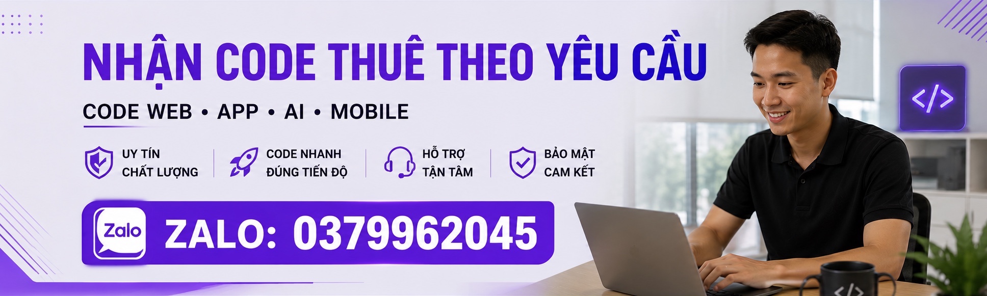 Nhận code thuê theo yêu cầu - Zalo: 0379962045