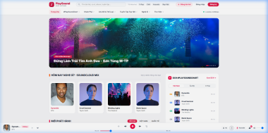 Full Source Code Website Nghe Nhạc PlaySound (.NET Core + Angular)