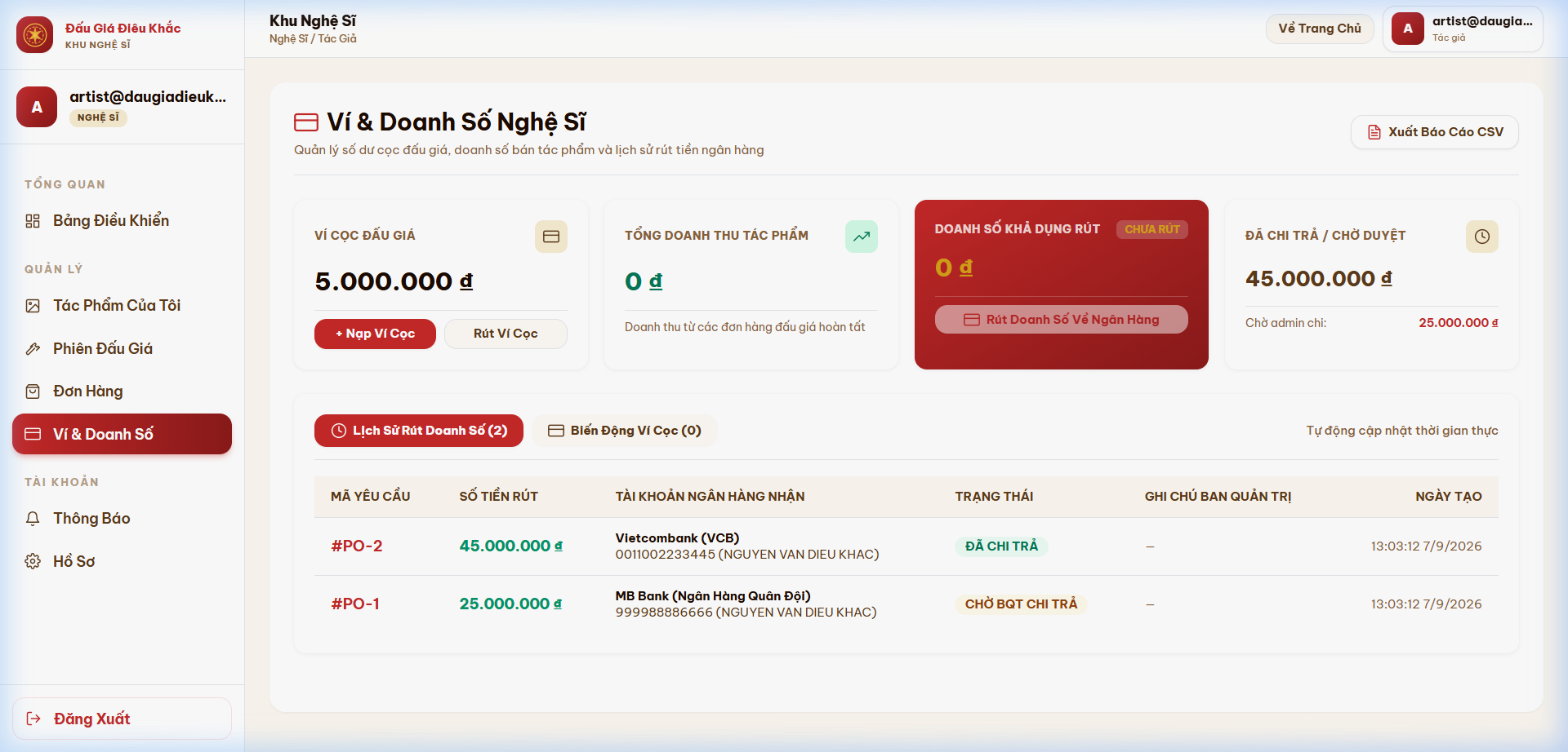 Code Website Đấu Giá Sản Phẩm Full Chức Năng - NodeJS & Reactjs Có Báo Cáo - Ảnh 7