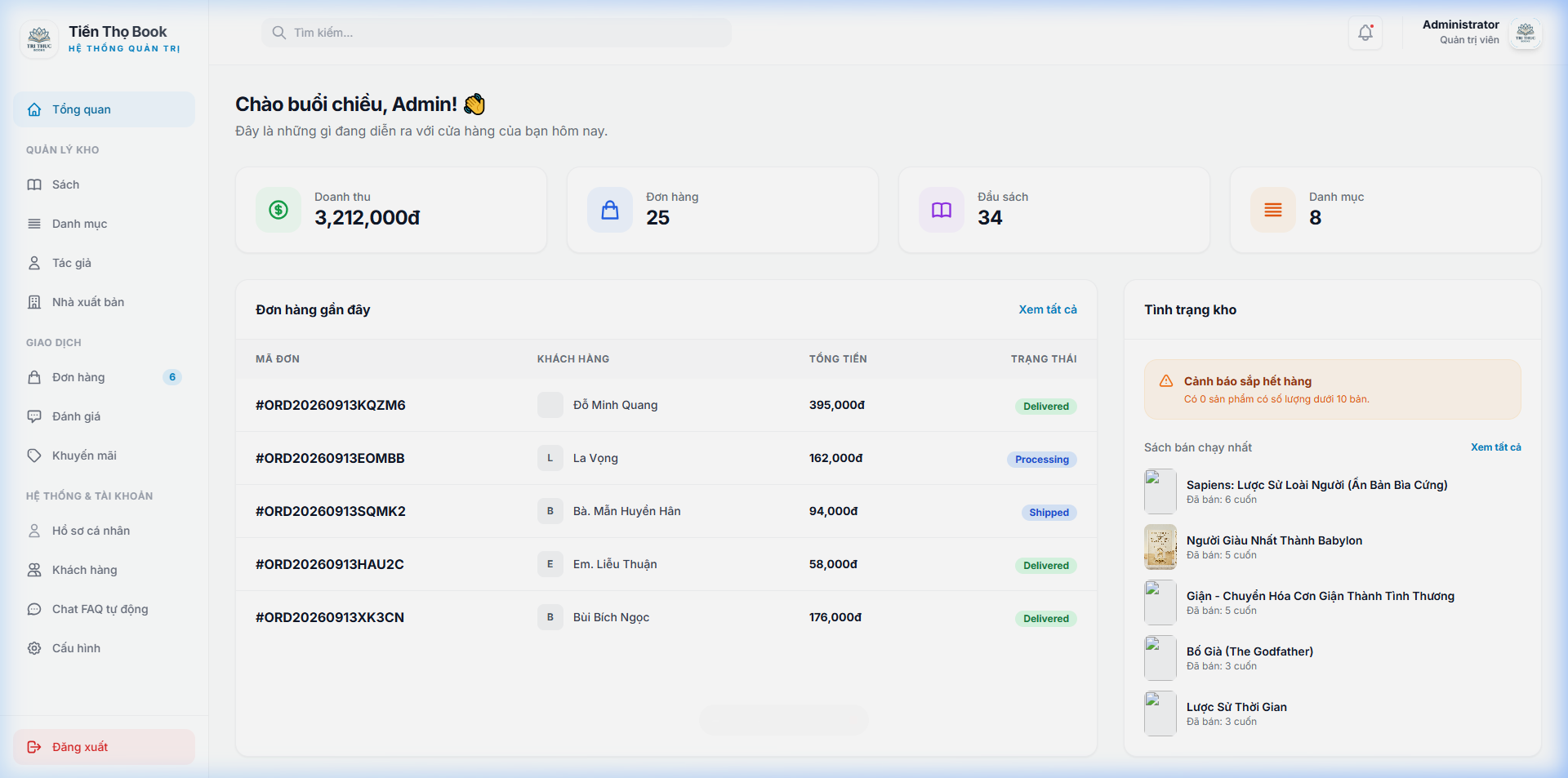 Code Đồ Án Website Bán Sách Trực Tuyến Sử Dụng Laravel - Full Báo Cáo - Ảnh 8