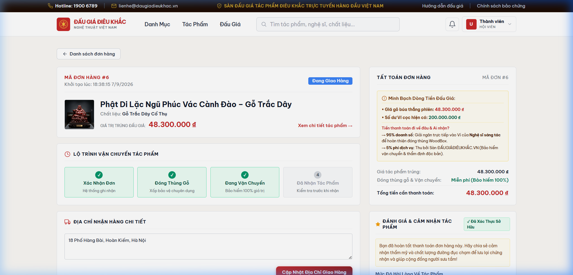 Code Website Đấu Giá Sản Phẩm Full Chức Năng - NodeJS & Reactjs Có Báo Cáo - Ảnh 10